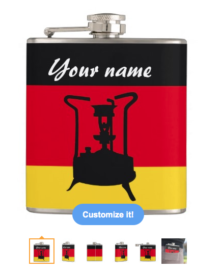 flag of germany, german, german flag, german stove, flag, tricolour, paraffinol, pressure stove, brass stove, paraffin, kerosene, Flask