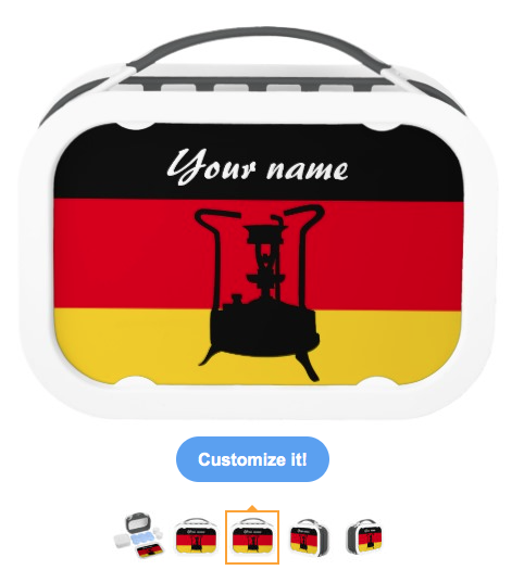 flag of germany, german, german flag, german stove, flag, tricolour, paraffinol, pressure stove, brass stove, paraffin, kerosene, Lunchbox