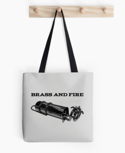 stove, tote, bag, t-shirt, redbubble, camp stove, cooker, coil burner, white gas, camping, hiking, retro, swiss made, brass stove, brass cooker, burner, brass and fire, fire