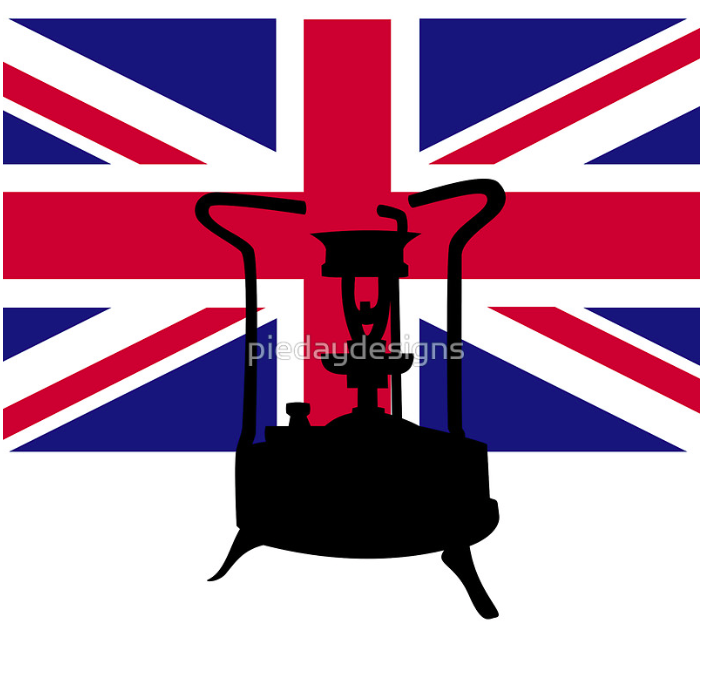 stove, cooker, burner, paraffin, paraffin stove, camping, pressure stove, union jack, british flag, made in england, 210, 210 stove, 00 stove, 1 pint stove, brass stove, kerosene, t-shirt