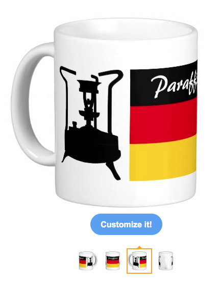 CUP, MUG, flag of germany, german, german flag, german stove, flag, tricolour, paraffinol, pressure stove, brass stove, paraffin, kerosene, coffee mugs