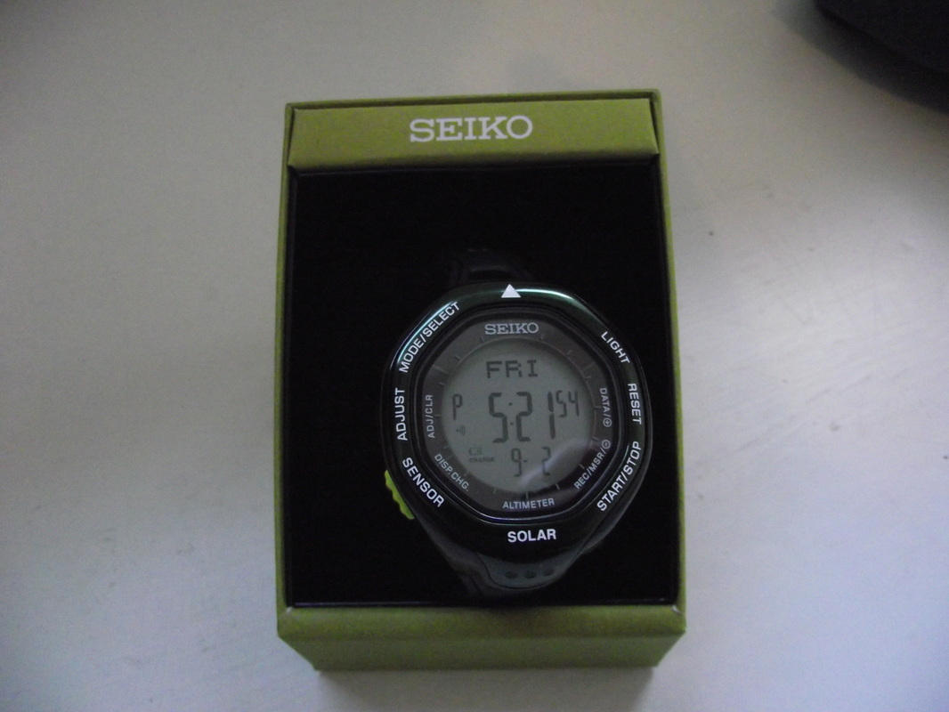Seiko Men's SBEB005 Prospex Alipne watch in box